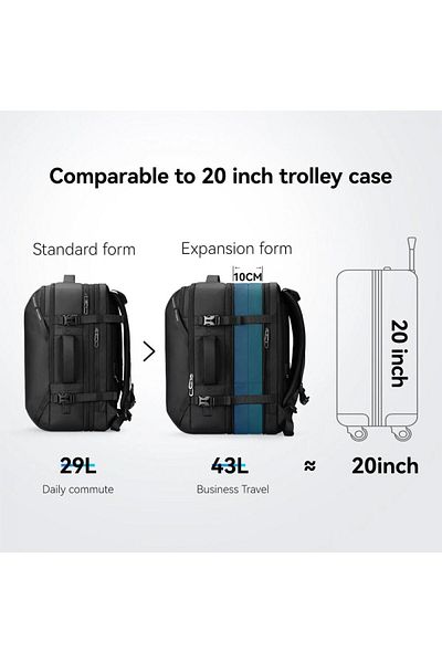 Mark Ryden Rucsac/Ghiozdan multifunctional Mark Ryden spate orthopedic compatibil cu laptop 17.3 inch si