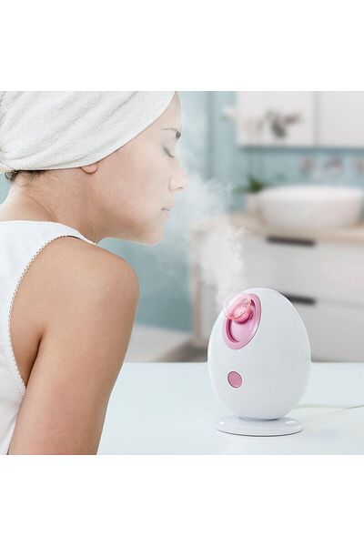 InnovaGoods InnovaGoods Moispa Electric Facial Sauna, white-pink, 90 ml