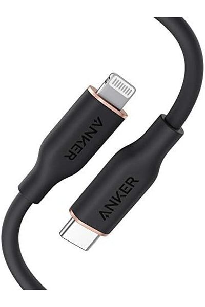 Anker كابل PowerLine III Flow، USB C إلى Lightning لأجهزة iPhone 14/14 Pro/ 13/12/11 [معتمد من MFi، 3f