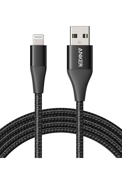 Anker PowerLine+ II Lightning Cable (6ft), MFi Certified for Flawless Compatibility with iPhone 14 P