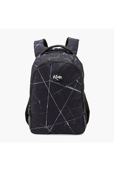 Kaos Geometric 18-inch Backpack with Zip Closure - 48x33x21 cms