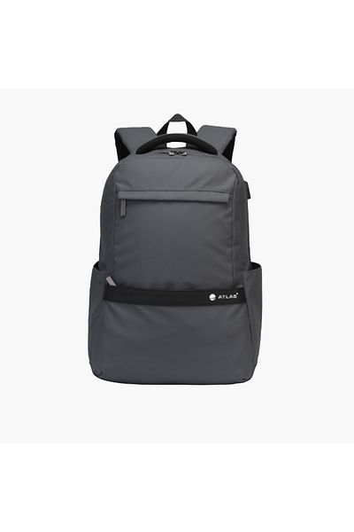 Atlas Solid Backpack with Adjustable Straps - 28x10x48 cms