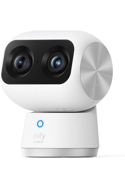 eufy Security Indoor Cam S350, Dual Cameras, 4K UHD Resolution Security Camera with 8× Zoom and 360