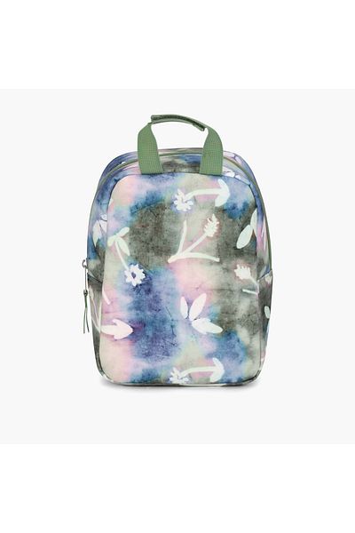 Jansport All-Over Floral Print Lunch Bag with Zipper Closure - Lifetime Warranty