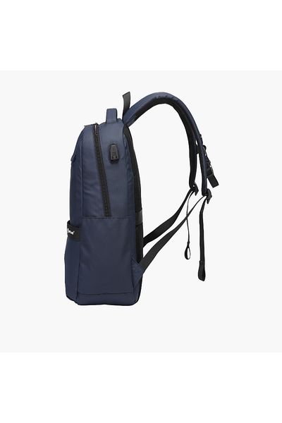Atlas Solid Backpack with Adjustable Straps - 28x10x48 cms