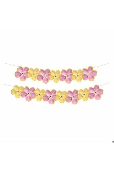 DÜVENCİ TİCARET BANNER DECORATIV CU FLORI DE MACARON