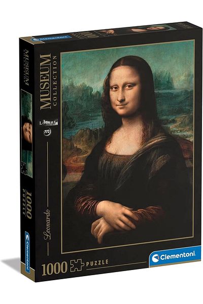 CLEMENTONI 1000 Piece Mona Lisa Puzzle - Leonardo Da Vinci