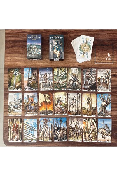 77 Erotic Fantasy Tarot – Erotik Fantazi Temalı Tarot Kartları | Yetişkin Tar...