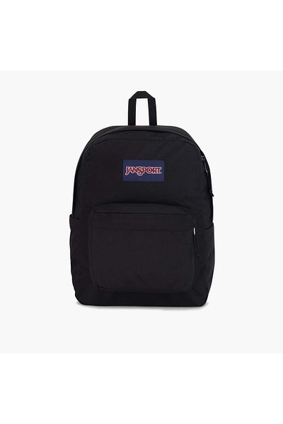 Jansport Logo Applique Backpack with Adjustable Strap and Zip Closure - 60x40x46 cms