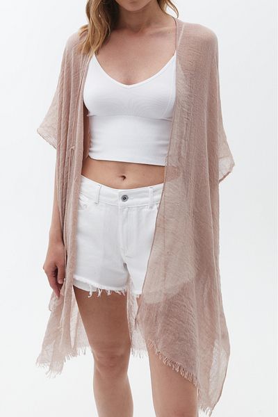 Neşeli Butik Women Tassel Cotton Fabric Pareo Nbmht11