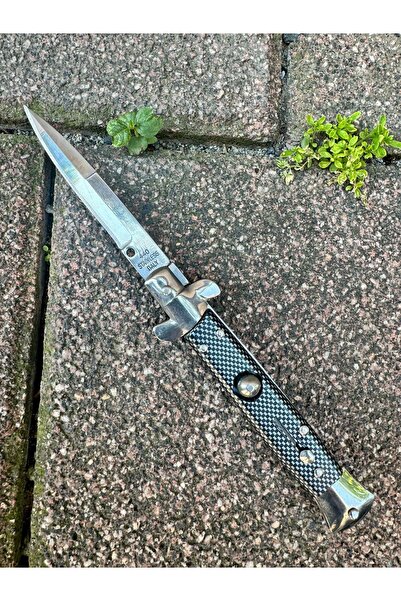 TAŞ KAFA İtalyan Stilletto Ramiz Dayı Çelik Çakısı