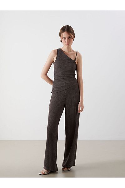 LC Waikiki New Season Women's Elastic Waist Trousers - S5Pa52Z8