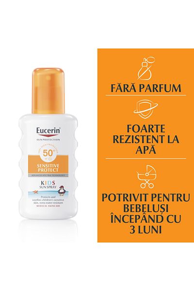 Eucerin Eucerin Sun Sensitive Protect SPF50+ Body Spray for Children, 200 ml