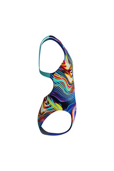 SPEEDO Digital Allover Leaderback Children's Swimmer Swimsuit - 8-1237718173