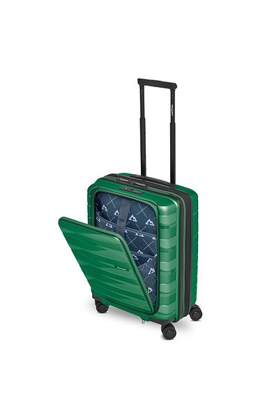 Bergpfeil Travel 4 wheels Cabin trolley 55 cm Laptop compartment with expansion pleat