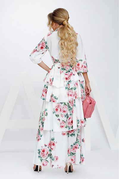 Atmosphere Fashion Long printed veil dress Rn