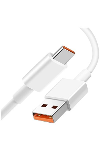 Okyanustech Xiaomi Mi Uyumlu Turbo Hızlı Şarj Kablosu 90W Xiaomi 15 15S Pro Ultra 14 Ultra Poco F7 Pro X7 Pro F6