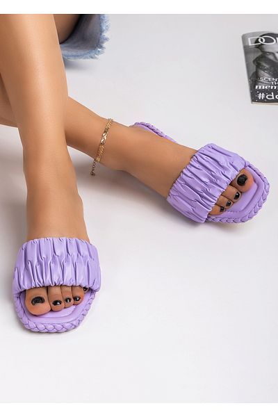 starlike Women's purple slippers A062