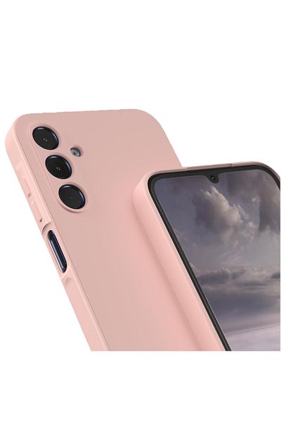 Samsung Soft Touch Case, slim, ALC Mobile, anti-shock, compatible with Samsung Galaxy A16, Pale Pink Tpu