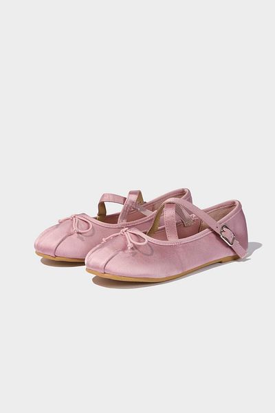 DeFacto Girl's Flat Sole Ballerina Ballerina D8897A825Sm