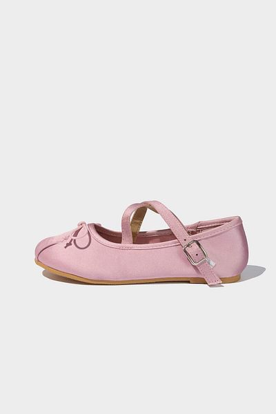 DeFacto Girl's Flat Sole Ballerina Ballerina D8897A825Sm
