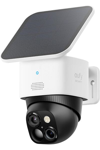 eufy Security SoloCam S340, Solar Security Camera, Wireless Outdoor Camera, 360° Pan & Tilt Surveil