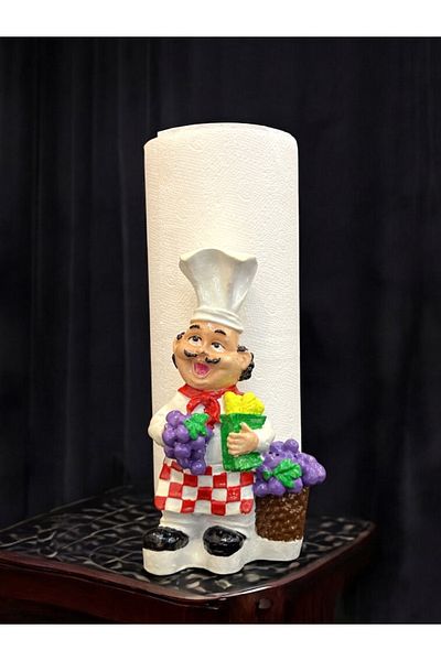 HediyeArıları Design Handmade Napkin Holder |   Napkin Holder, Paper Roll Towel Holder, Towel Napkin Holder, Vertical Towel Napkin Holder