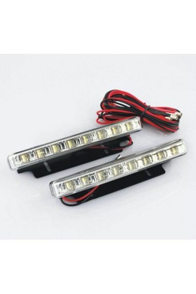 Xenon Bright Daytime running lights DRL 8led*0.6W