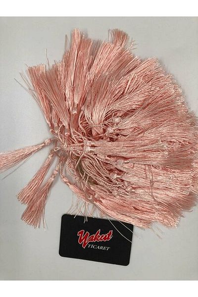 Fiyonks Atölye Tassel Silky Handmade Soft Handcrafted Mini Tassels Bookmark Ornament Tassels 100Pcs