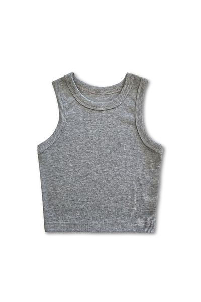 GizaKids 95% Cotton Girl's Crop T-Shirt Body