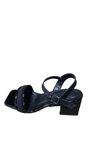 MONAROSA Rochie de seară scurtă cu toc gros pentru femei Pantofi de vară