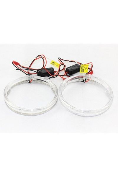 Xenon Bright Set of 2 car LED rings, diameter 95mm, with Dimming function LR-95MM