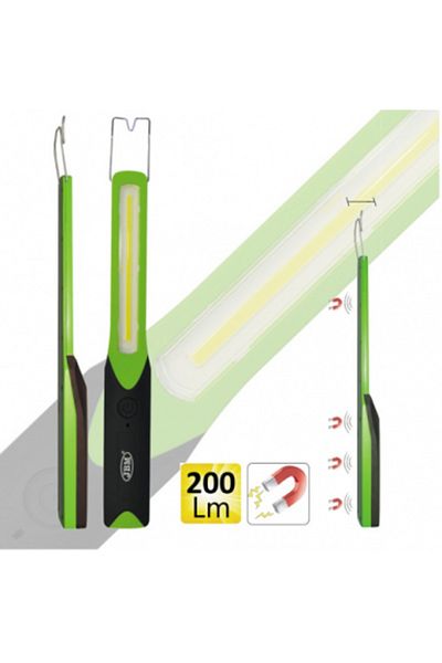 JBM Portable Slim COB Led Lamp With Rechargeable Battery JBM