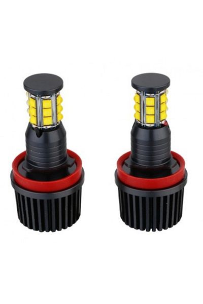 Xenon Bright Set of 2 LED Marker H8 144W Can Bus with Cree LEDs