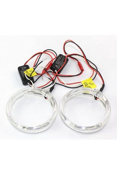 Xenon Bright Set of 2 car LED rings, diameter 125mm, with Dimming function LR-125MM