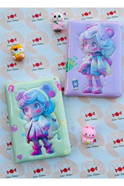 ÖZ KIRTASİYE Sevimli Prenses Yumuşak Kapak Çizgili Defter (1adet)