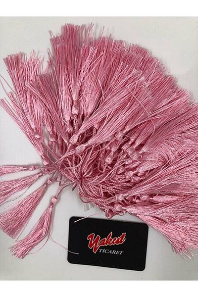 Fiyonks Atölye Tassel Silky Handmade Soft Handcrafted Mini Tassels Bookmark Ornament Tassels 100Pcs