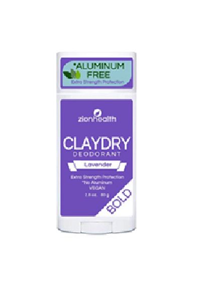 Zion Health Natural Deodorant Lavender Scent 80g