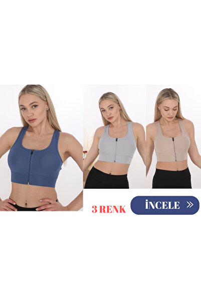 murays 3 Form Angel Women's Wide Minded Zipper Crop Bustier