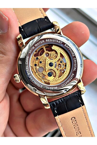 Tiger TI-591D TIGER OTOMATİK ÇELİK ERKEK SAATİ