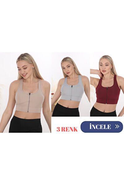 murays 3 Form Angel Women's Wide Minded Zipper Crop Bustier