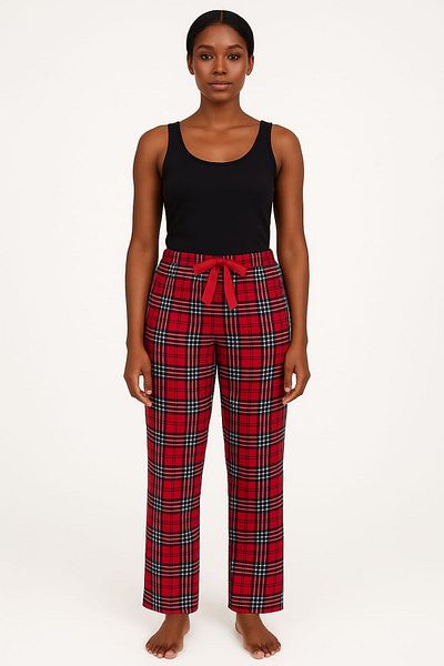 enmodaiçgiyim Patterned Women's Single Bottom – Comfortable and Stylish with 100% Cotton Viscose Stretch Fabric