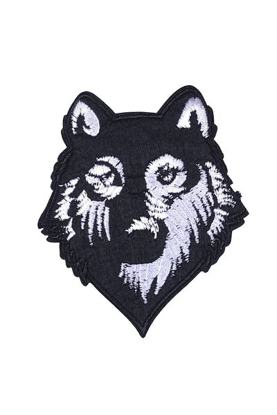 Hangora Applique Iron-On Wolf Crest 6X7 cm