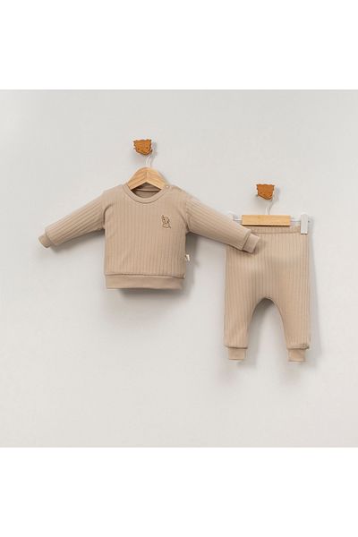 Belemir Kids 2-Piece Men's Set with Wide Report Logo