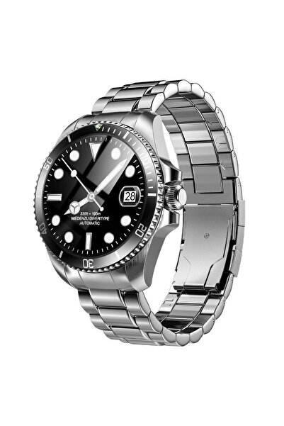 ZCWATCH V0525 316L Paslanmaz Çelik, Döner Bezel, Bt Call, Spor Sağlık, IP68 P...