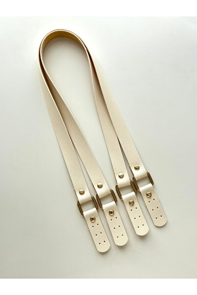 Pnrhobi Dikmeli Deri Askı-krem