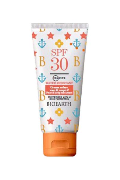 Bioearth Sunscreen SPF 30, face and body, water resistant, 100ml - Bioearth