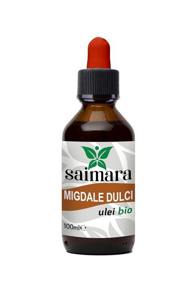 Saimara Ulei de Migdale Dulci Bio, 100ml - Saimara