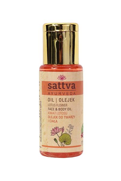 Sattva Ayurveda Ulei pentru fata si corp cu Lotus, 50ml - Sattva Ayurveda