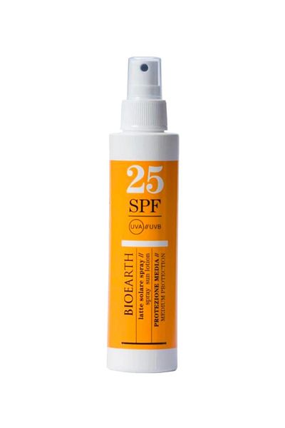 Bioearth Sunscreen spray for body SPF25 with ganoderma, 150ml - Bioearth